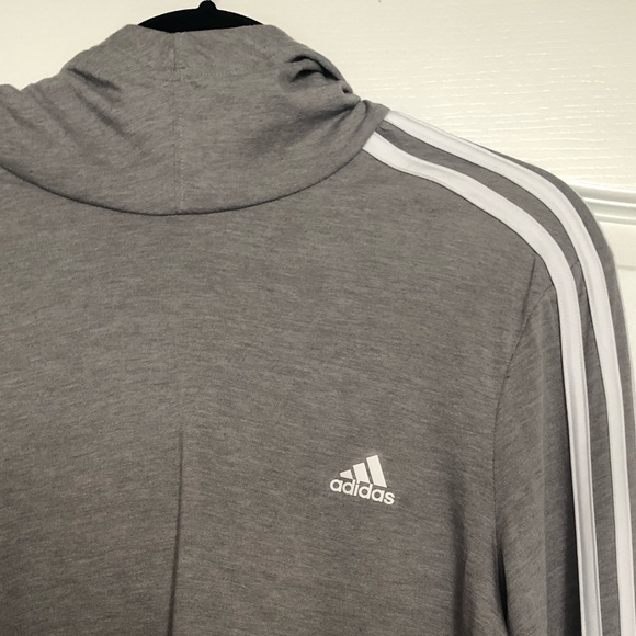 Adidas cowl neck hooded sweater - Picture 2 of 5